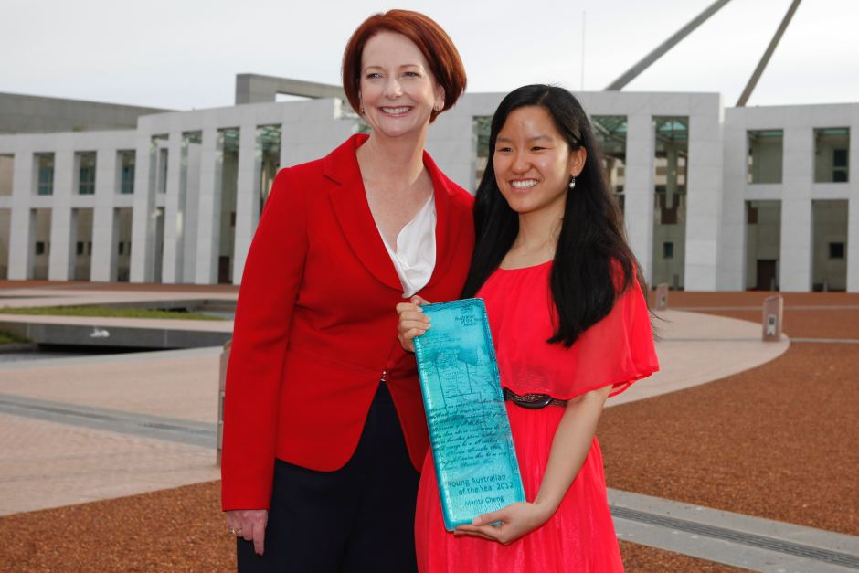 Marita Cheng & Julia Gillard PM
