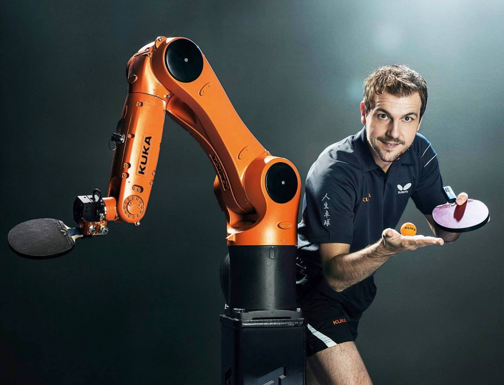 The Duel: Timo Boll vs. KUKA Robot 