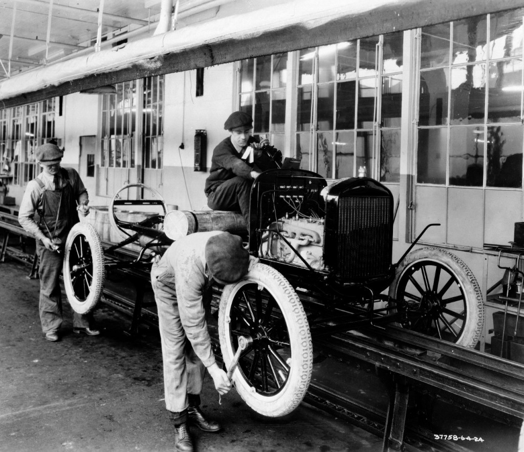 Henry ford creates the first assembly line #2