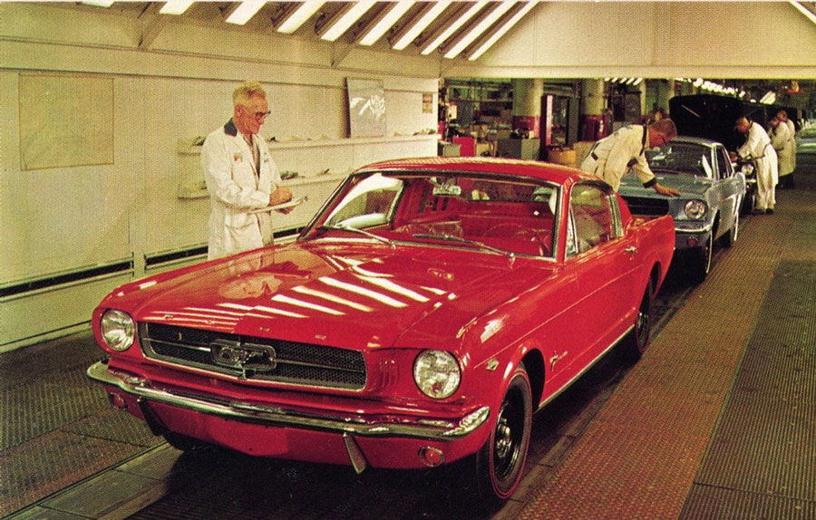 ford modern assembly line