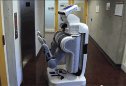 Robot-operating-elevator