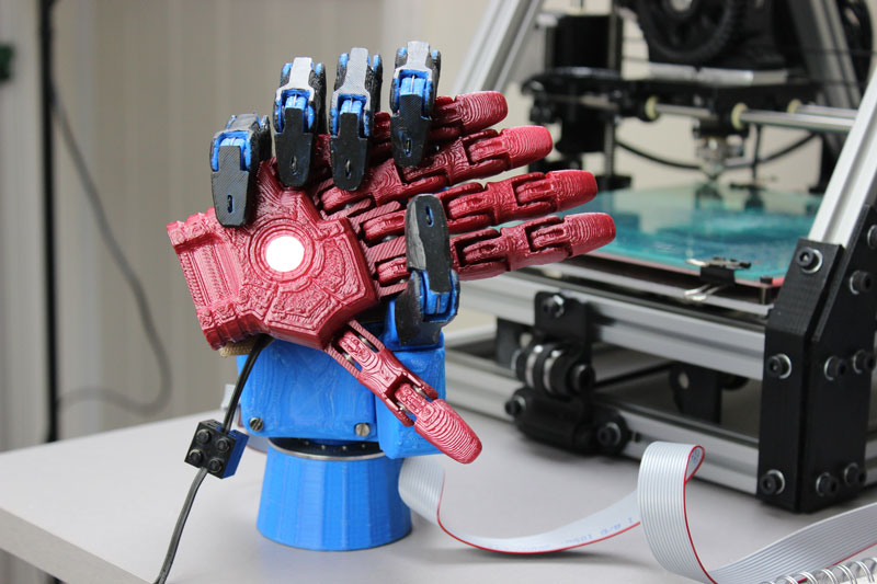 3d printed hand