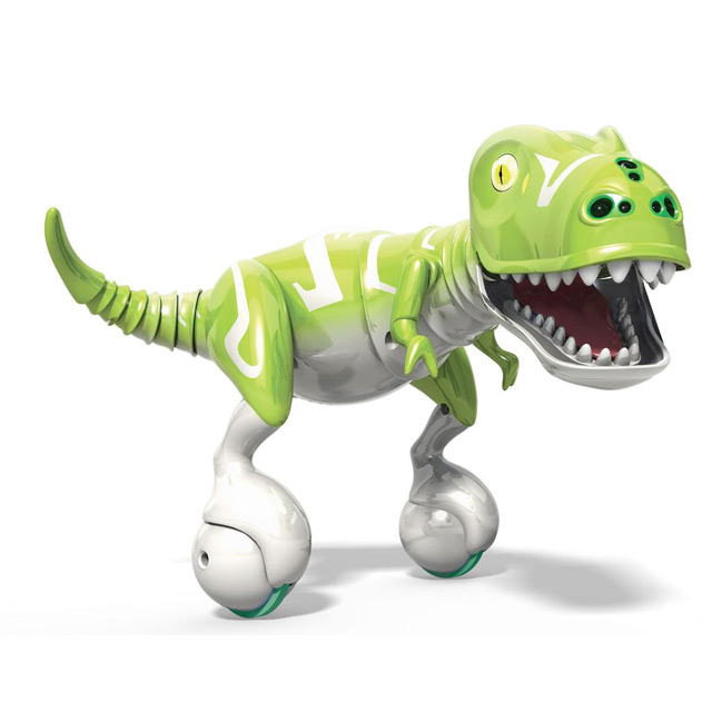 Haite Interactive Robot Dinosaur Toy Wags Tails Roars Built in Color- Changing LED Eyes Walking Realistic Dinosaur with Sound Dinosaur Toy-Blue Gift for Kids/Boys/Girls 