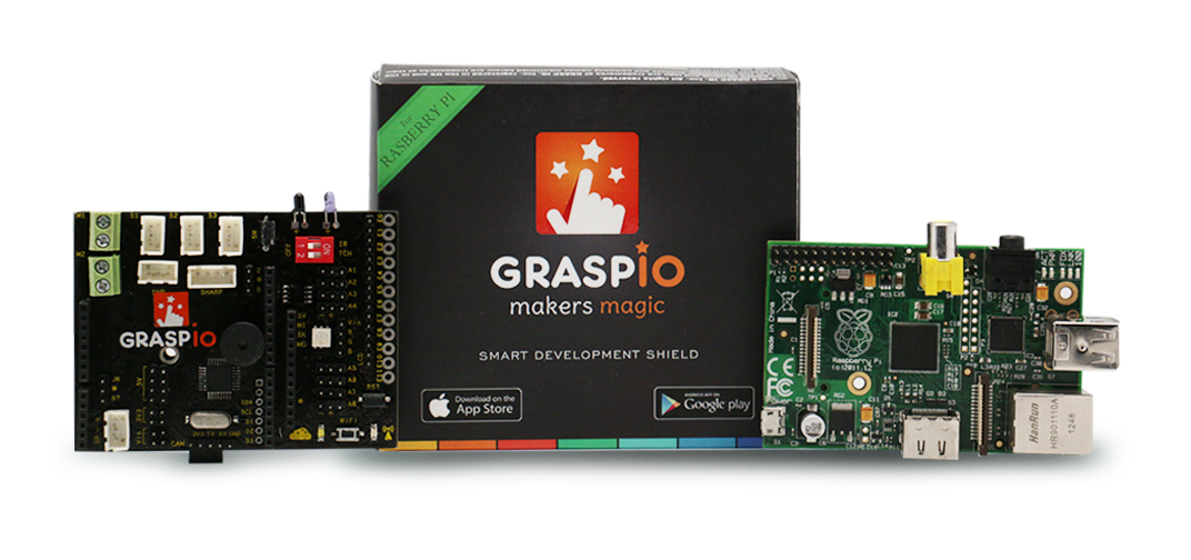 4.GRASP IO Shield for Raspberry Pi