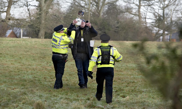 A photojournalist was arrested in England for flying a drone, but was later released without charge. Credit: Darren Cool