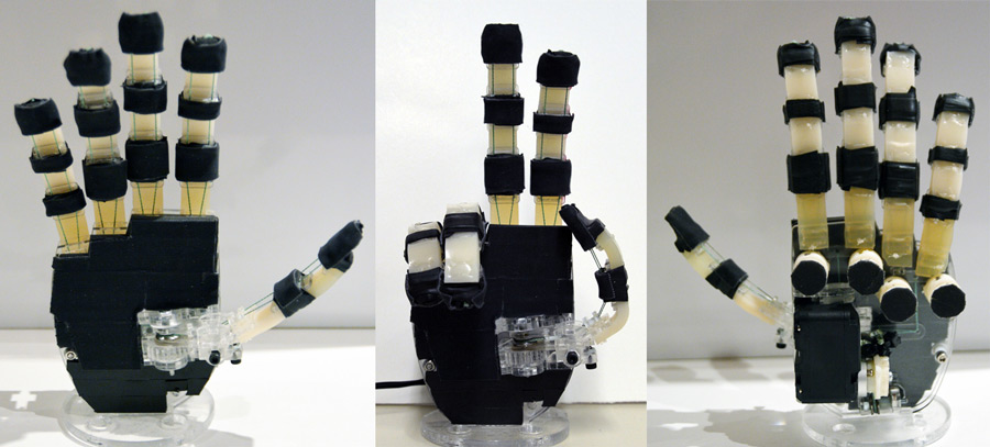 Fig. 4. The prosthetic hand developed by the OpenBionics team.