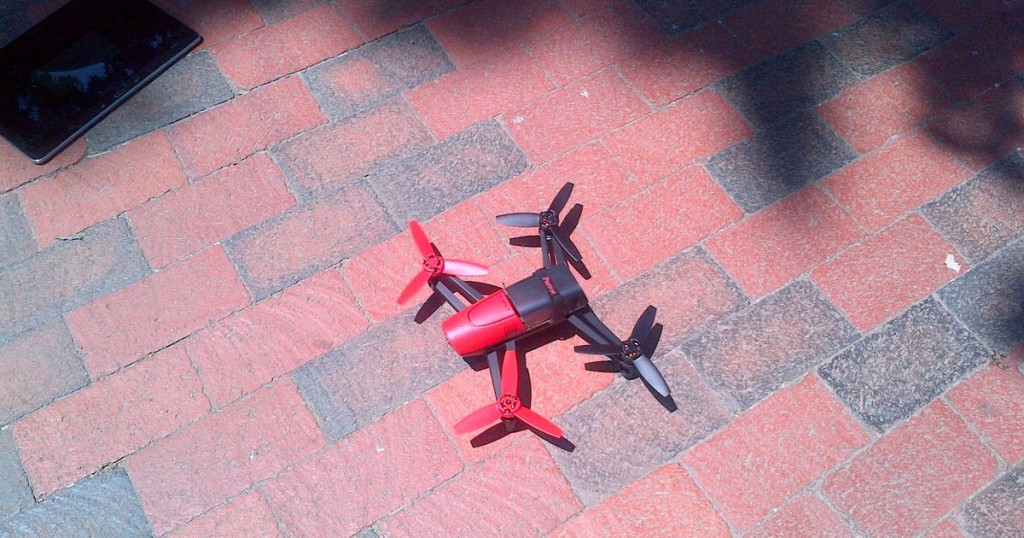 A man was arrested for flying a Parrot Bebop drone near the White House. Credit: U.S. Secret Service