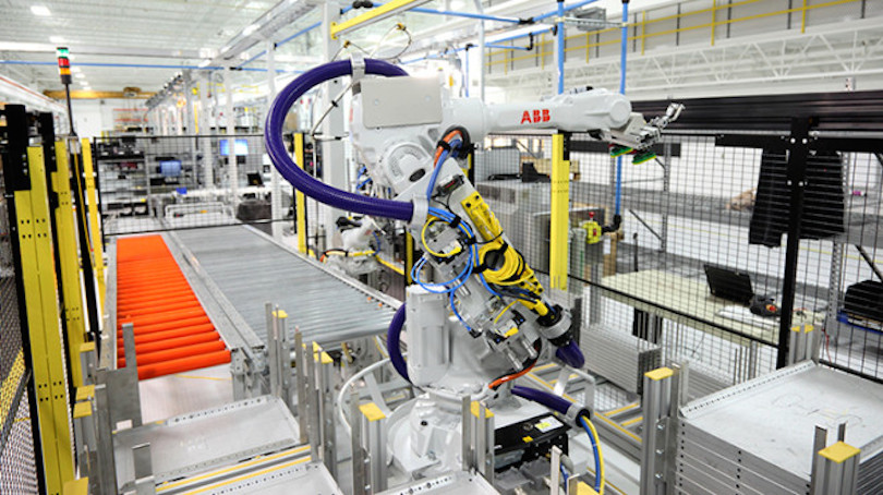 ABB factory in the US.