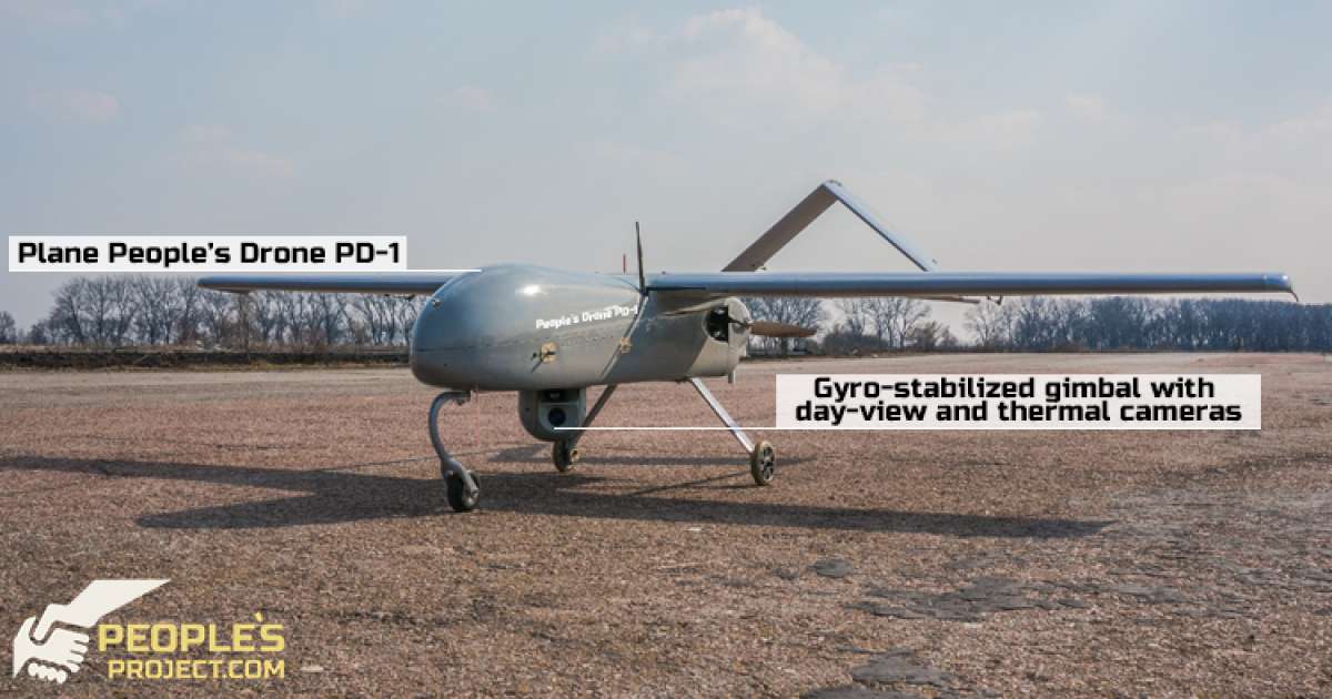 An ongoing campaign in Ukraine aims to crowdfund a drone (pictured) for the Ukrainian military. Credit: People’s Drone, People’s Project.