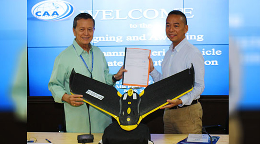 The Philippines issued its first commercial drone permit last week. Source: Business World Online