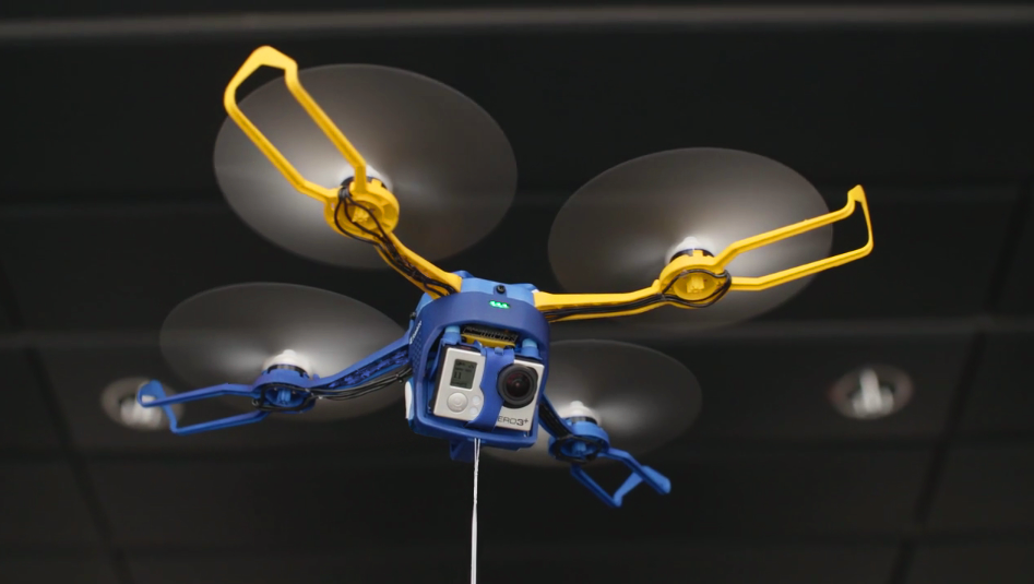Flying Fotokite close up