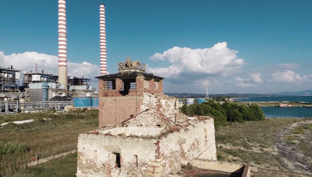The location of euRathlon 2015 competition at Torre del Sale, Piombino, Italy. Photo credits: EURATHLON