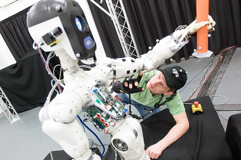 Research labs around Europe open their doors to the public November 23-29 for European Robotics Week #ERW15. Photo credit: Bristol Robotics Laboratory