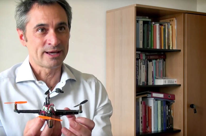 EPFL_Flying_Robot_Research_Dario_Floreano