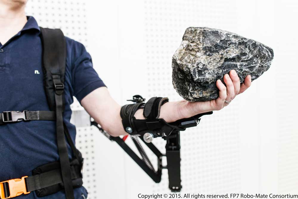 Robo-Mate has made a prototype of an exoskeleton. Image courtesy of Robo-Mate.
