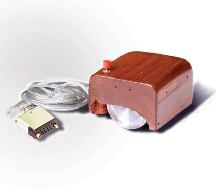 Engelbart's prototype of a computer mouse, as designed by Bill English from Engelbart's sketches. Image: Wikipedia via Macworld