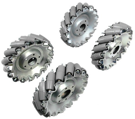 Mecanum wheels from Andymark
