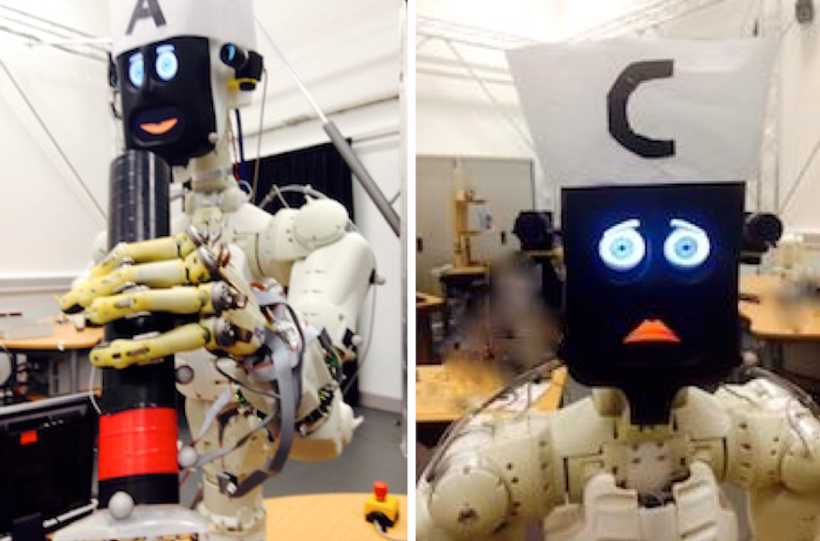 BERT2, a humanoid robot assistant. Credit: University of Bristol