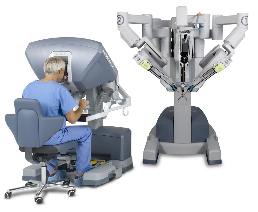 da Vinci Si System with single-site instrumentation ©2016, Intuitive Surgical, Inc.