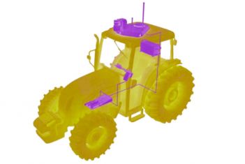 Autonomous tractor kit.