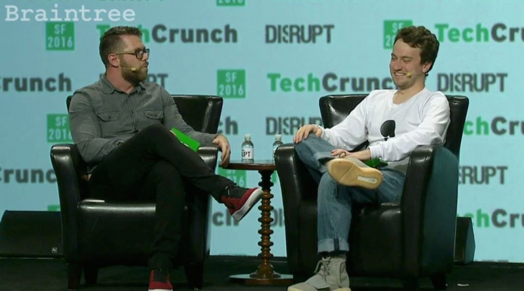 George "Geohot" Hotz Presents the Comma One at Disrupt SF. Source: TechCrunch/YouTube