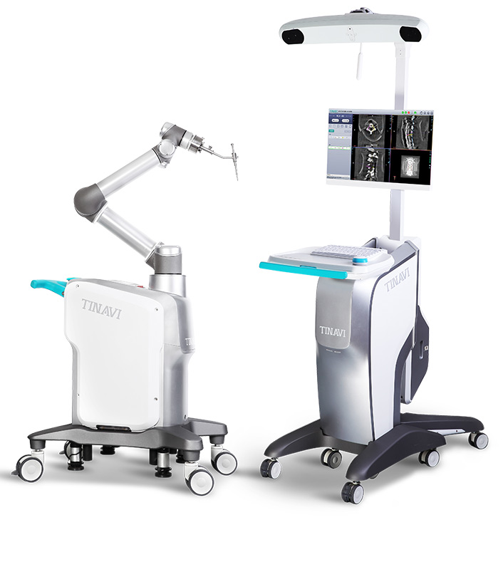 TiJi orthopedic surgery robot. Image: Tinavi