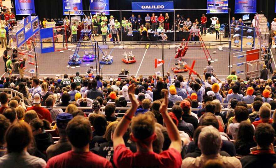 FIRST Hosts 20,000 Students In World’s Largest Robotics Competition ...