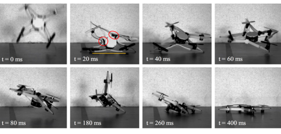 Insect-inspired mechanical resilience for multicopters - Robohub