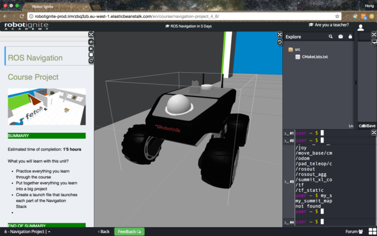 Teaching ROS quickly to students - Robohub