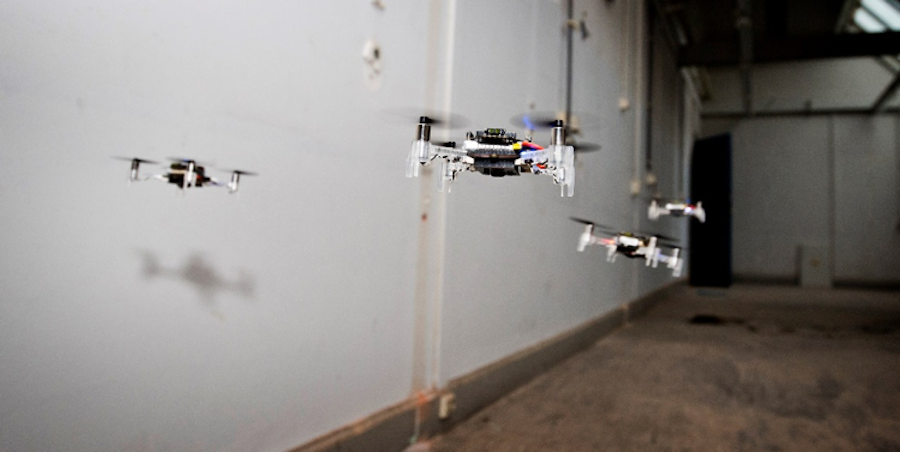 A Swarm Of Autonomous Tiny Flying Robots Robohub