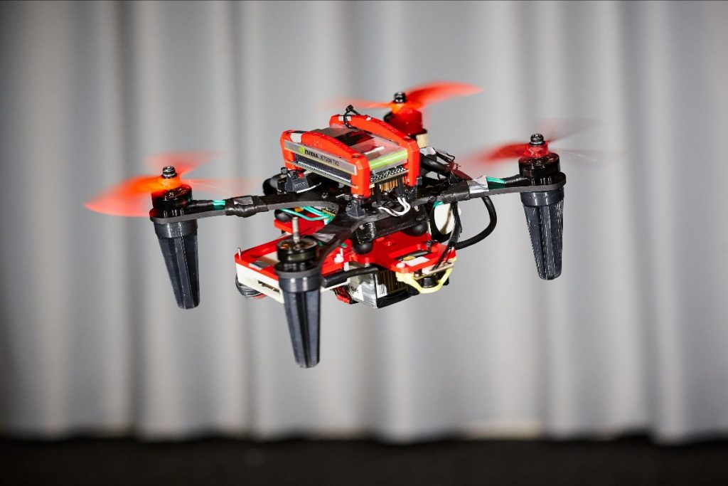 Drone with event camera