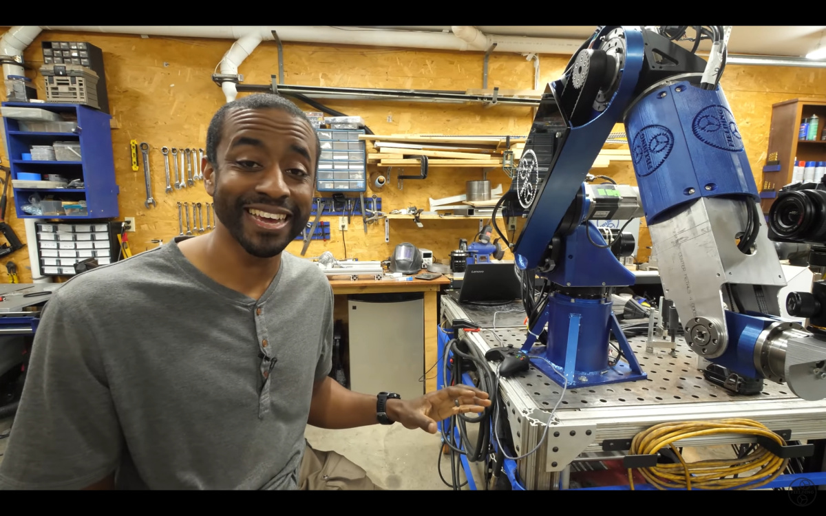 Building a 7 axis robot from scratch
