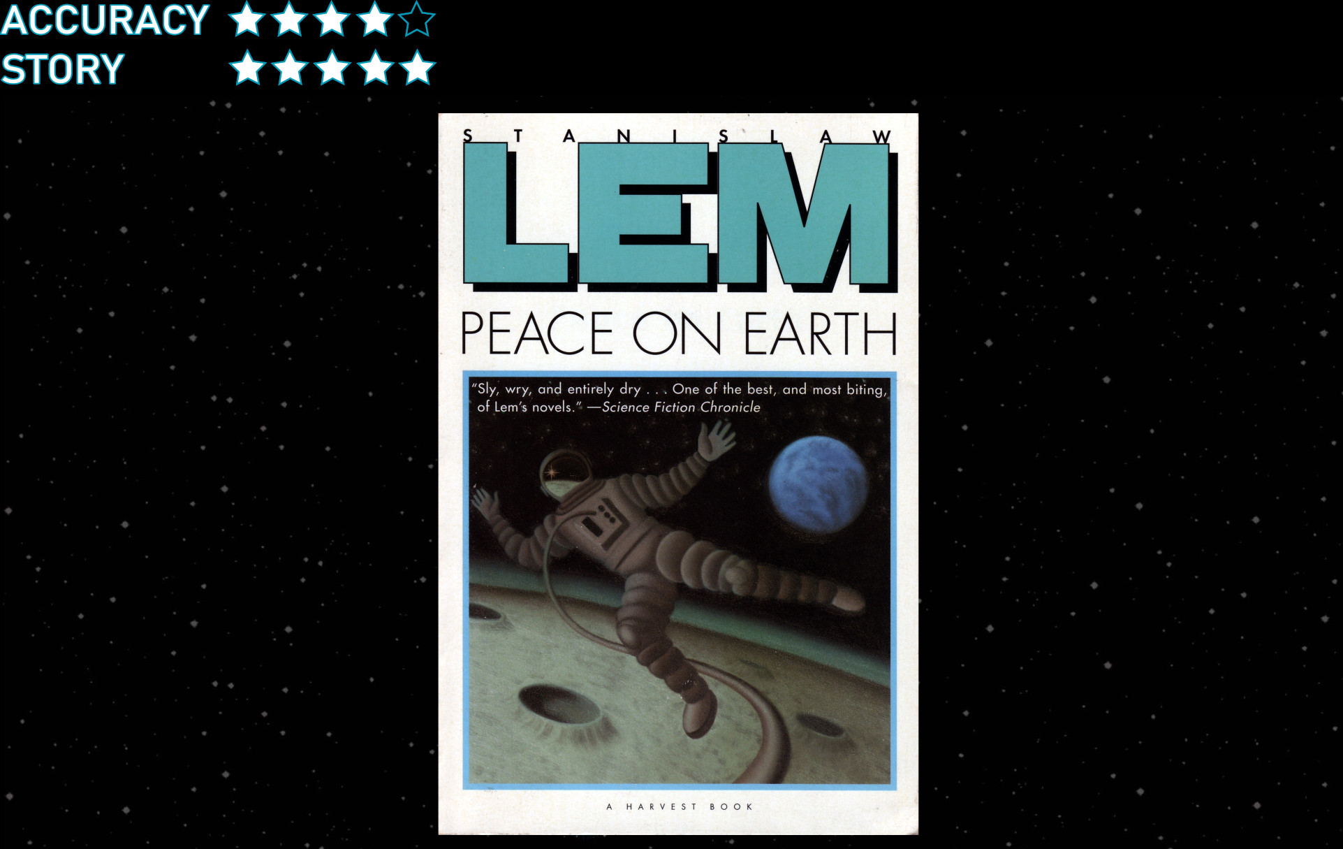 Peace on Earth (1987): Using telerobotics to check in on a swarm robot uprising on the Moon