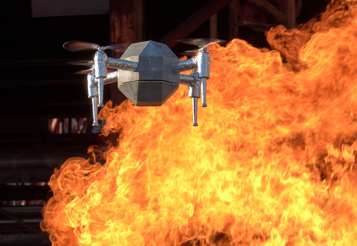 Heat-resistant drone could scope out and map burning buildings and wildfires