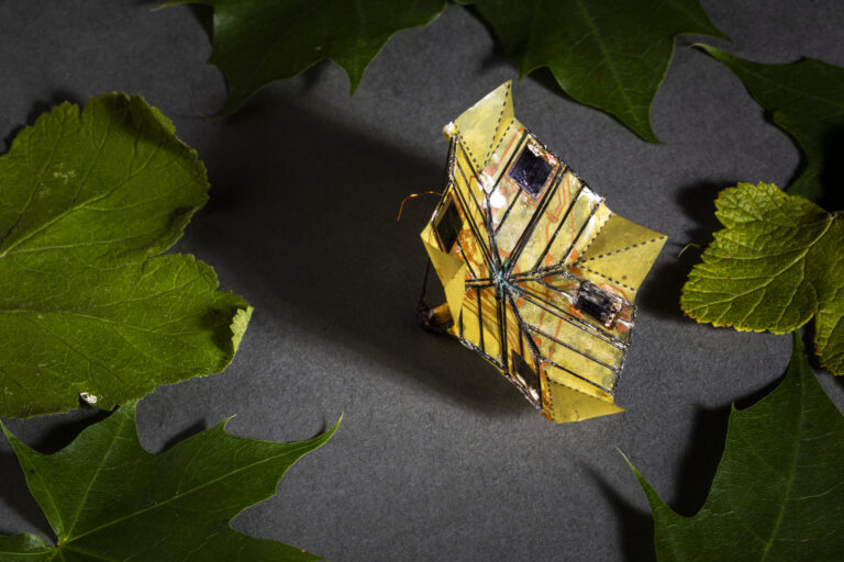 Battery-free origami microfliers from UW researchers offer a new bio-inspired future of flying machines