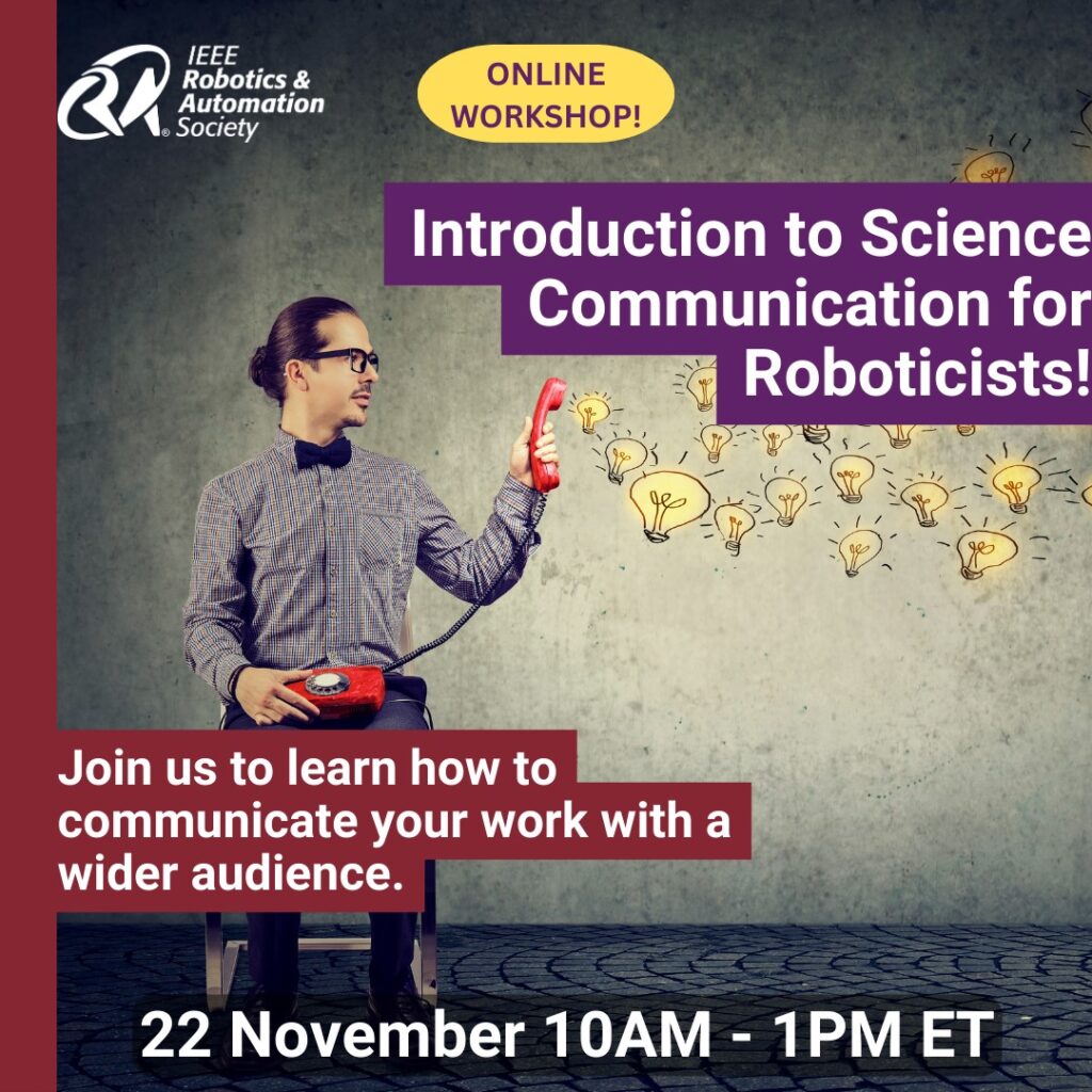 Online hands-on science communication training – sign up here!