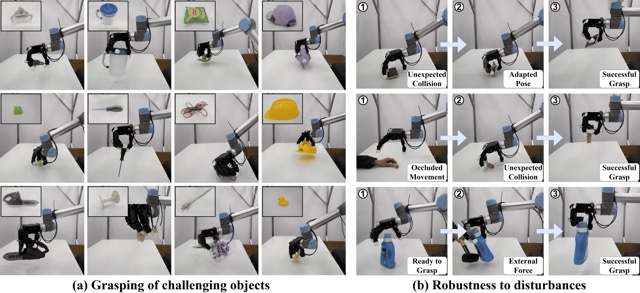 CoRL2025 – RobustDexGrasp: dexterous robot hand grasping of nearly any object