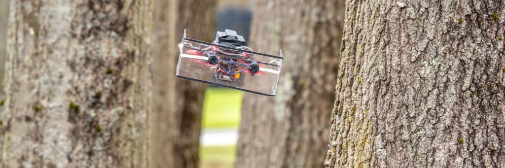 Ultralightweight sonar plus AI lets tiny drones navigate like bats