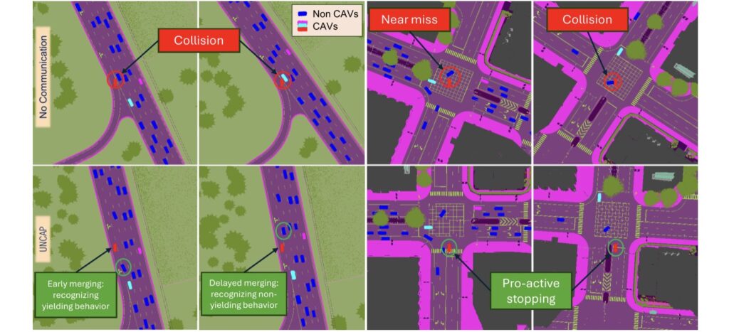 Neurosymbolic planning using natural language communication for cooperative autonomous vehicles